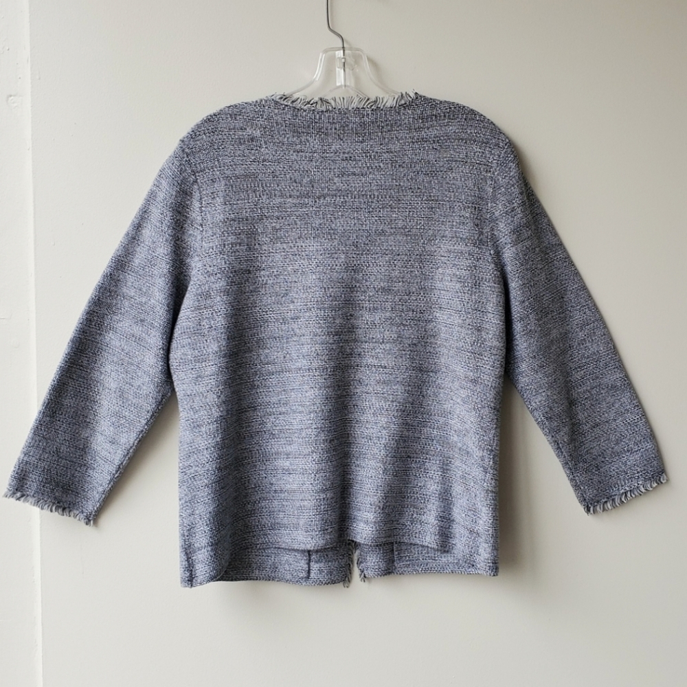 Damask Fringed Jacket - Picture 2 of 10